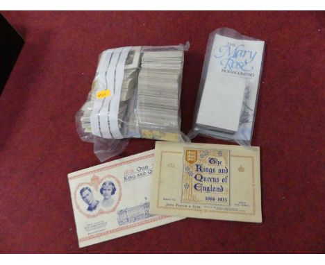 A collection of cigarette cards to include Wills Cigarettes - Our King &amp; Queen, and John Player &amp; Son - The Kings &am