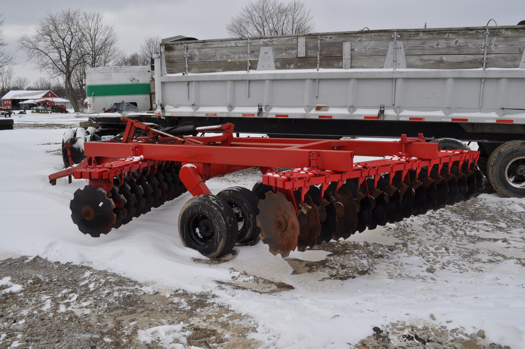 12’ Miller offset disc, completely rebuilt, new blades