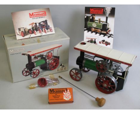 A Mamod TE1A steam tractor, unused in box