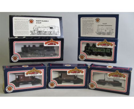 Bachmann '00' gauge - Class 2 Ivatt 2-6-2 tank locomotive No. 41313 and Class J72 0-6-0 tank locomotive No. 69023, both boxed