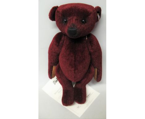 A Steiff Limited Edition Club Edition 2012 Teddy Bear Louis, with growler mechanism, No. 1820/2012, 37cm high, boxed with cer