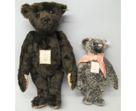 Two Steiff Limited Edition British Collectors' Club teddy bears, comprising 1993 copy of 1907 bear, No. 692/3000 60cm high an