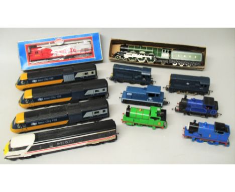 Various makers '00' gauge - twelve locomotives including Hornby Class A3 4-6-2 "Flying Scotsman" No. 4472, Hornby and Lima 0-