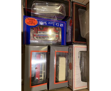 6x Corgi &amp; EFE 1/76 Scale Buses Boxed