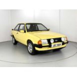 1981 Ford Escort XR3 Restored Prarie yellow example