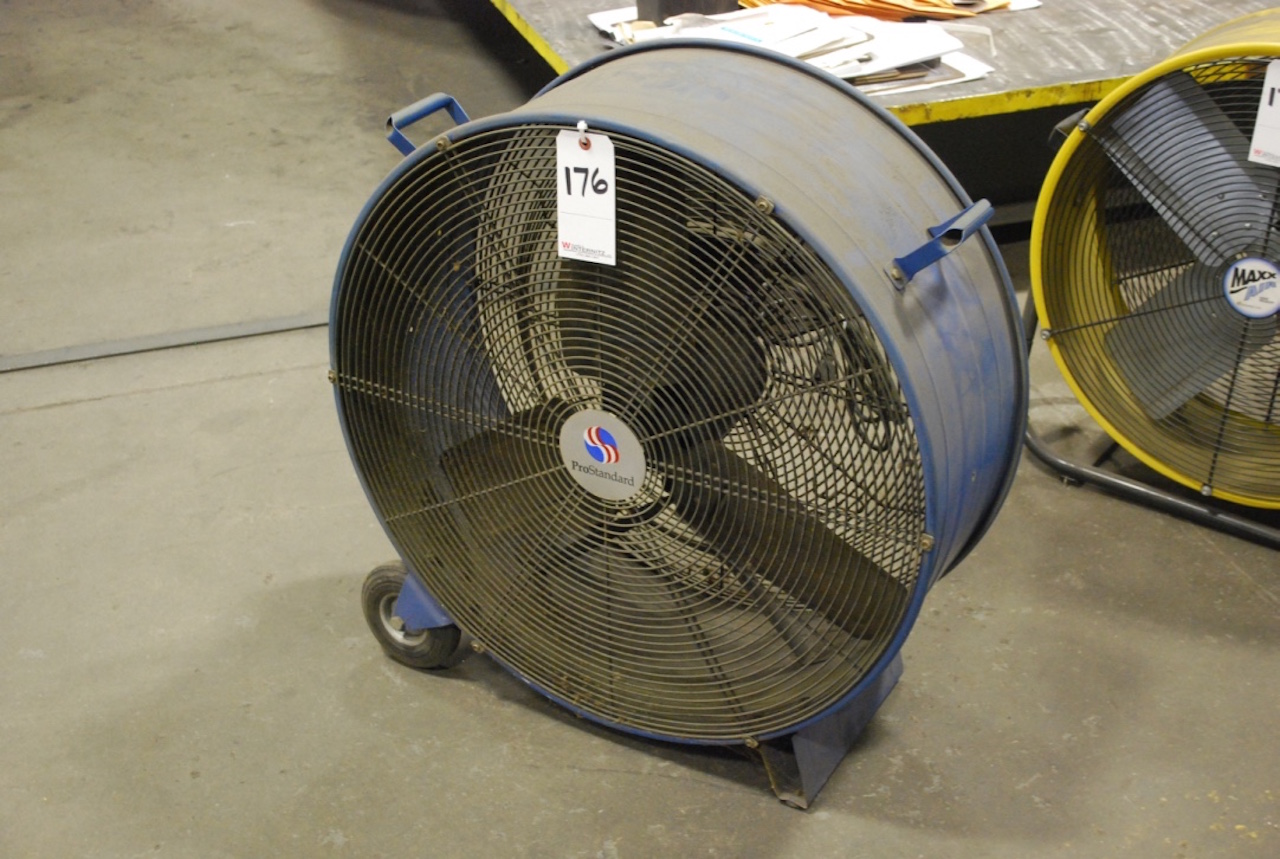 standard fan wattage