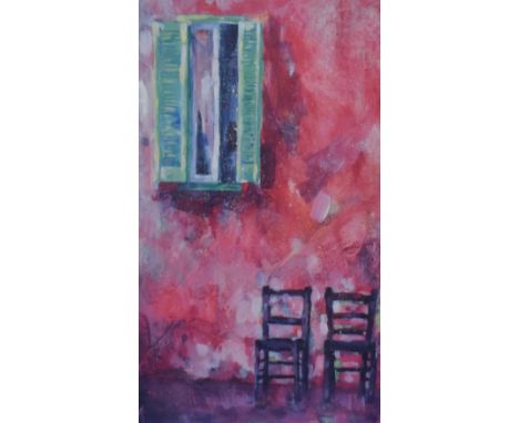 Patricia Haskey-Knowles (20th Century, British), print, 'Siesta', limited edition 7 of 150, framed, mounted, &amp; under glas