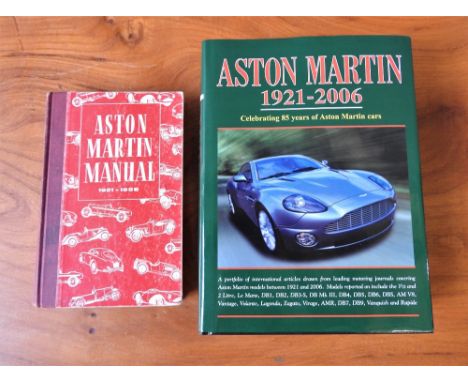 THE ASTON-MARTIN MANUAL, PERIOD ROAD TEST REVIEWS  This Lot includes:  The Aston-Martin Manual 1921-1958 Workshop manual for 