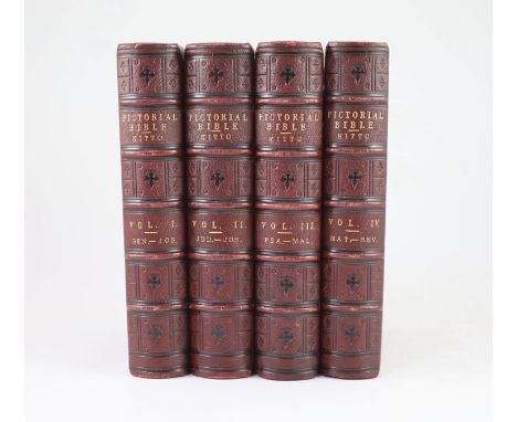 ° Kitto, John - The Pictorial Bible being the Old and New Testaments according to the Authorised Versions. A new edition with