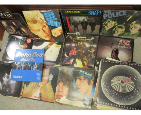 Mixed LPs to include Judas Priest, Level 42, Michael Jackson, Whitesnake, Genesis and Status Quo 
