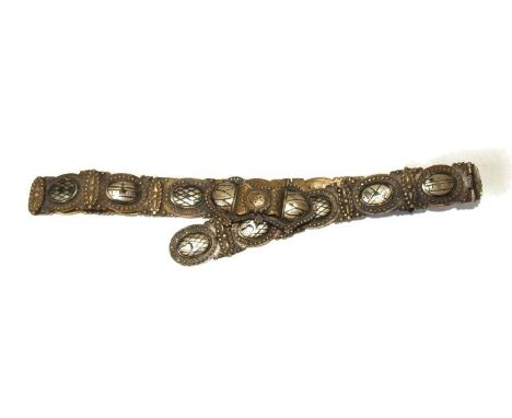 Vintage Brass Belt  CONDITION REPORT 