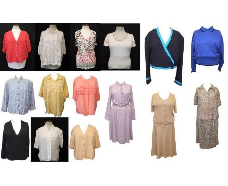 Ladies Vintage &amp; Other Clothing: Phool paisley print skirt &amp; matching blouse, Sufer Paris knitted skirt, top &amp; ca