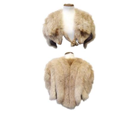 Ladies Vintage Fox Fur Cape  CONDITION REPORT 