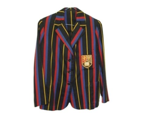 Baronia Vintage School? Blazer with badge 'Per Ad Ardua Alta'  CONDITION REPORT 
