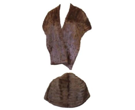 Ladies Vintage Fur Stole  CONDITION REPORT 