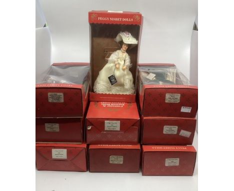 Paddy Nisbet hard plastic Vintage Boxed doll selection-dolls and boxes together-condition is mostly with tags on wrists .( qu