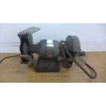 A Black and Decker 8" (200mm) 3 phase bench grinder