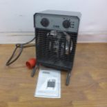 A boxed sample IFH02-400, 5000w/400v industrial fan heater * This lot is subject to VAT