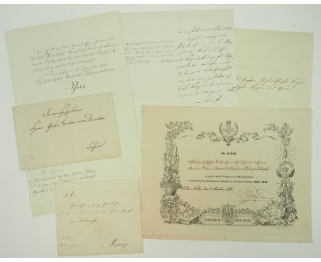 Ministerpräsident des Großherzogtum Hessen Freiherr R.v.D.z.L. - Preussen: Kriegsdenkmünze 1870/71, für Nicht-Combattanten Ur