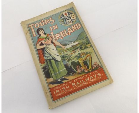 G K TURNHAM: THROUGH ERIN'S ISLE, AN OFFICIAL GUIDE TO ALL PLACES OF INTEREST AND BEAUTY IN IRELAND, Walter Hill for The Iris