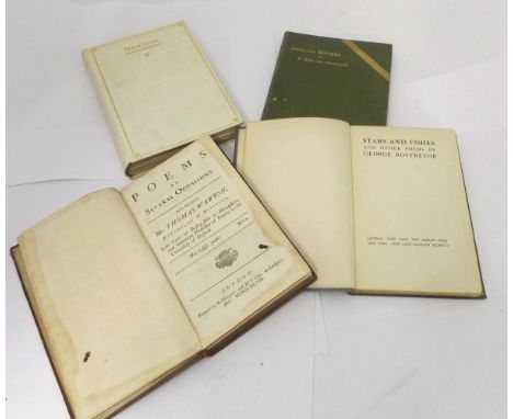 CHARLES M DOUGHTY: MANSOUL OR THE RIDDLE OF THE WORLD, London 1923, limited edition (500), signed and numbered, original faux
