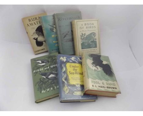 R L HAIG-BROWN: POOL AND RAPID, THE STORY OF A RIVER, 1936 reprint, original cloth, dust wrapper, spine title printed in blac