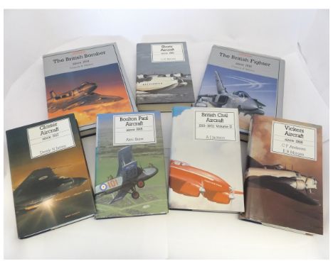 DEREK N JAMES, FRANCIS K MASON AND OTHERS: GLOSTER AIRCRAFT SINCE 1917, 1987 2nd edition, BRITISH CIVIL AIRCRAFT SINCE 1919 V