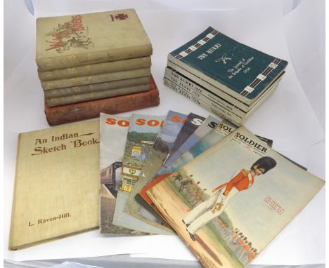 WALTER RICHARDS: HER MAJESTY'S ARMY INDIAN AND COLONIAL FORCES A DESCRIPTIVE ACCOUNT OF THE VARIOUS REGIMENTS NOW COMPRISING 