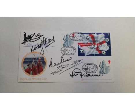 FOOTBALL, World Cup 1966 signed commemorative cover, inc. Nobby Stiles, Martin Peters, Jack Charlton, Jimmy Greaves &amp; 2 o