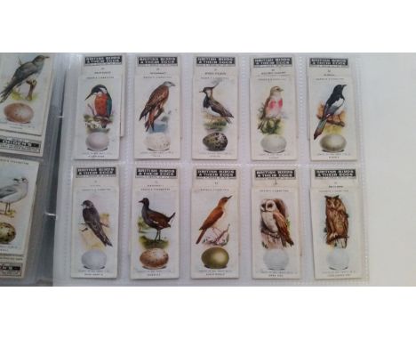 OGDENS, part sets, inc. Applied Electricity, Air Raid Precautions, British Birds &amp; Their Eggs, Billiards, British Birds, 