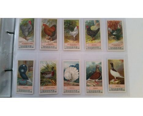 OGDENS, complete (4), inc. The Blue Riband Of The Atlantic, Fowls Pigeons &amp; Dogs, Royal Mail, British Birds &amp; Their E