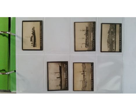 COUSIS, Warships (Malta), part set, M size, 6.5 x 4.5cm, some duplication with different printing, some pencil/pen annotation