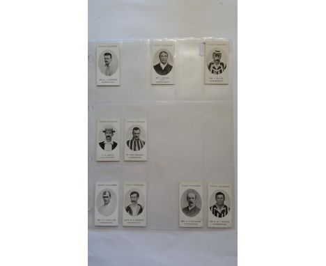 TADDY, County Cricketers, Somerset, part set, inc. Bisgood, J Daniel, F M Lee, A E Lewis, Montgomery, F A Phillips, H S Poynt