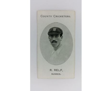 TADDY, County Cricketers, R Relf, Sussex, Grapnel back, G