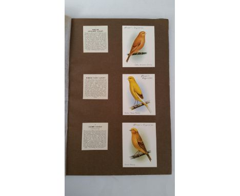 PLAYERS, complete (2), inc. Aviary &amp; Cage Birds &amp; Sea Fishes, all laid down in original Mardon Sons &amp; Hall proof 