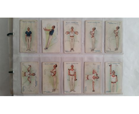 MIXED, complete (17), inc. Gallaher, Famous Film Scenes, British Birds; Players, Regimental Standards &amp; Cap Badges, Famou