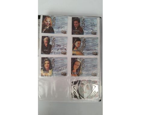 INKWORKS, Buffy The Vampire Slayer 1999, complete base set &amp; extras, inc. autographed specials, official photocards, wrap