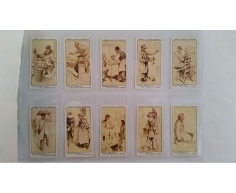 MIXED, complete (5), inc. Lambert &amp; Butler London Characters, Churchman Sporting Trophies, Players Clocks Old &amp; New (