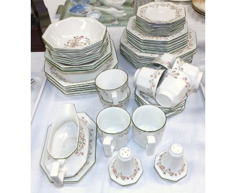 A Johnson Bros Eternal Beau dinner and tea service, 46 pieces approx