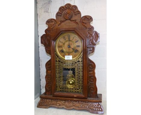 A 19th century American mantel clock by Ansonia