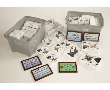A quantity of boxed Military 'Giants of the Sky' die cast model aeroplanes, to include 'Memphis Belle' and 'tupolet TU-20' (v