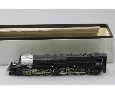 Boxed HO scale Brass Tenshodo GN 2-8-8-2 Loco Class R-2 No 160 