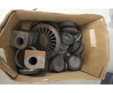 Model Railway - Collection of live steam castings accessories and items including various scales