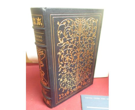 Seven Franklin Library books in original packaging inc. Giovanni Boccaccio Stories from the Decameron/ Guy du Maupassant Stor