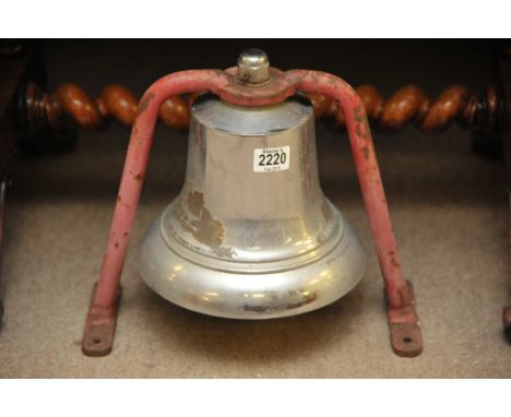 A fire engine bell