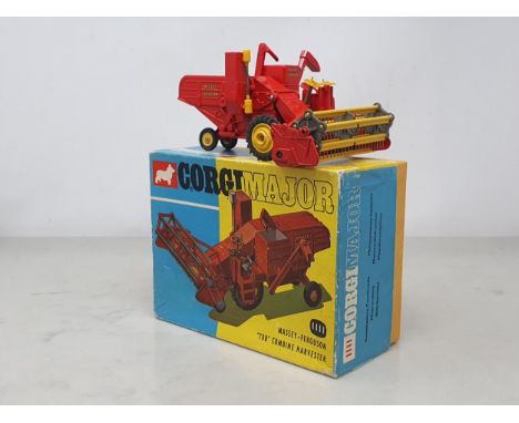 A boxed Corgi Major Toys No.1111 Massey-Ferguson 780 Combine Harvester, Nr M-M, box Ex with top and bottom packing and club l