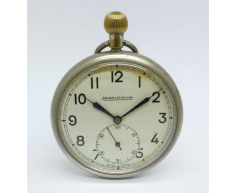 A Jaeger-LeCoultre military issue pocket watch