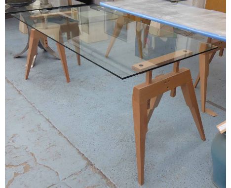 SCP COMPASS TABLE, by Matthew Hilton, 180cm x 90cm x 84cm.