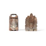 TWO VICTORIAN TERRACOTTA MOUNTS, IN CLASSICAL TASTE, SECOND HALF 19TH CENTURY