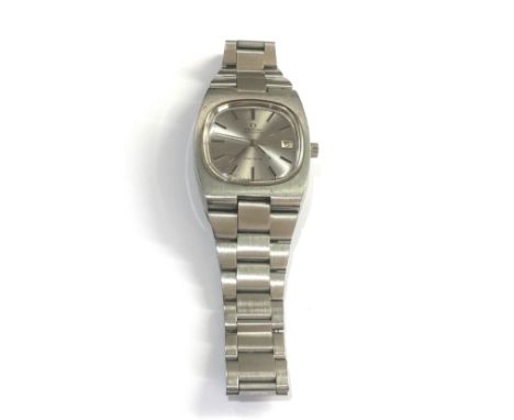 Vintage Omega geneve automatic gents wristwatch screw caseback cal 1012 ref 166.0191in working order but no warranty given 